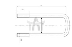 Držák pružiny CSY K-AZSC-14-A