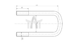 Držák pružiny CSY K-AZSC-8-A
