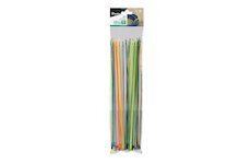 Elastické stahovací pásky 3.6×300 mm 50 ks mix barev BRADAS BR-TS1336300M/50