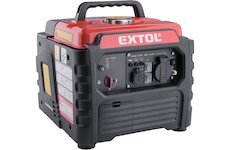 Elektrocentrála digitální invertorová motor 1.75 HP výkon 1.2 kW EXTOL PREMIUM 8895551