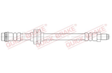 Hadice brzdová přední