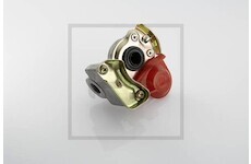 Hlavice vzduchová měkká červená M16 076.922-10A
