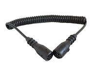 Kabel elek.7-pol.se zdířkou typ N - PLASTOVÉ lisované konc./ ISO1185, 3,5m - 6x 0,5 mm2, 1x 0,75 mm2