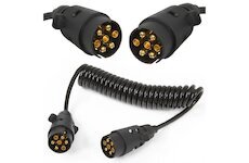 Kabel prodlužovací 3 m 7 pólů zástrčka/zástrčka MAR-POL M02050