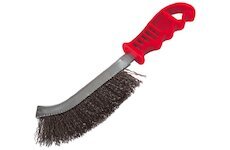 Kartáč ocelový plastový rukojeť vlnitý drát S 0.5mm EXTOL CRAFT 960017