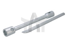 Klíč na kola dvoustranný S-27/32 + tyčka HRW-013