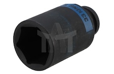 Klíč nástrčný 1/2 33mm rázový dlouhý KING