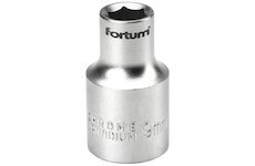 Klíč nástrčný 1/2' 9.0mm L 38mm 61CrV5 FORTUM 4700409