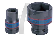 Klíč nástrčný 3/4 17mm rázový krátký 6-hra