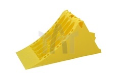 Klín pod kolo plastový žlutý 230 mm