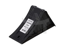 Klín pod kolo šířka 120 mm černý ocelový