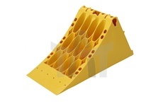 Klín pod Kolo vysoký plastový žlutý LOKHEN 600110100