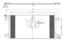 Kondenzátor - klimatizace NRF NRF35572