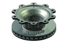 Kotouč brzdový BPW ECO 377mm 10-otvor s ABS JURATEK JBP100