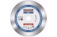 KRT081104 Diamantový kotouč celoobvodový 200mm PREMIUM KREATOR