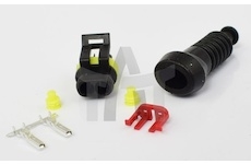 Krytka zásuvky  AMP2-KR/W