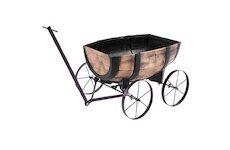 Květináč Woodeff whiskey barel wagon 41.5x29x19cm STREND PRO SL256829XX