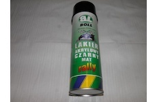 Lak sprej BOLL 500ml černý matný BOLL 001011  