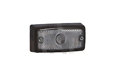 Lampa obrysová bílá v gumě C5W/BG  