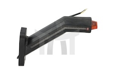 Lampa obrysová LED 12–24V bílo-červená levá WAS 2074L  