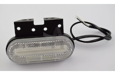 Lampa obrysová LED 12/36V bílá FRISTOM FT-070B+KLED