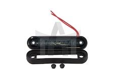 Lampa obrysová LED 12/36V červená dlouhá dark FT-073CLEDLONGDARK  