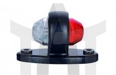 Lampa obrysová LED bílo-červená 12/24V HORPOL LD465