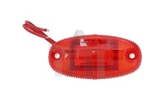 Lampa obrysová LED červená 12/36V FRISTOM FT-068CLED