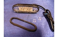 Lampa obrysová LED modrá BOREMAN 1001-3005B  