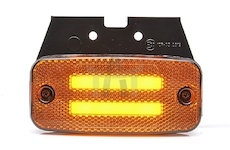 Lampa obrysová LED oranžová 12V/24V WAS W158/1138  