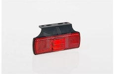 Lampa obrysová LED s odrazkou červená FRISTOM FT-17CK  