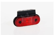 Lampa obrysová LED s odrazkou červená FRISTOM FT-20CK  