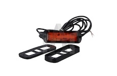 Lampa výstražná 12/24V plochá