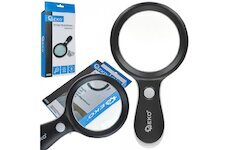 Lupa 88 mm s LED světlem 18 LED 10 x zvětšení GEKO G03223