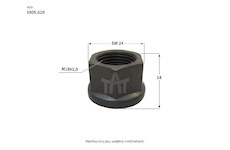 Matice kola M18x1.5x18xSW24 TAT