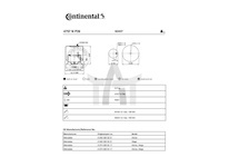 Měch MB Atego komplet zadní Conti 05962 4757NP29