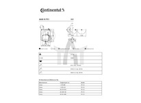 Měch pérování VOLVO zadní/zadní kompletní CONTITECH AIR SPRING 6608 N P01