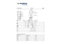 Měch pérování VOLVO zadní/zadní kompletní PHOENIX 1 DF 17 B-1