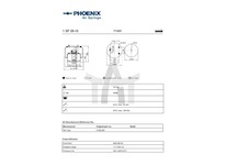 Mech, pneumatické odpružení PHOENIX 1 DF 25-15
