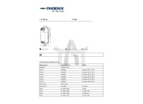 Mech, pneumatické odpružení PHOENIX 1 F 20 A