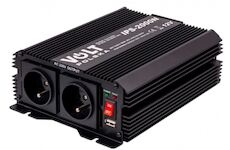 Měnič napětí 24V/230V/2600W 1xUSB