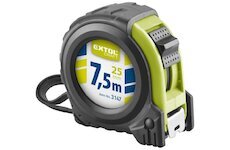 Metr svinovací 7.5m šířka pásku 25mm II. třída přední EXTOL CRAFT 3147