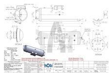 Nádrž vzduchu 104l 350mm FLIEGL HOBI 2S3501040