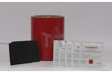 Nálepka na opravu plachty červená HPLAST/CZER/R14  