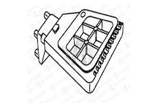 Nástupní schůdky COVIND COV/XF0/237