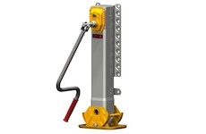 Noha podpěrná pravá 800mm s pákou SAF