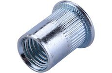 Nýtovací matice ocelové sada 15 ks M12x20 mm FORTUM 4770689