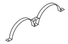 Objímka výfuku IVECO