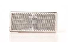 Odrazka obdélníková bílá UP96X42/846