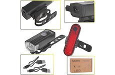 Osvětlení jízdního kola sada přední 900mAh zadní 400mAh KELTIN K02311